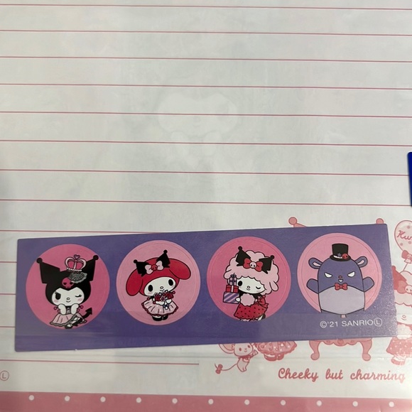 Sanrio Kuromi Letter Set - Picture 5 of 5
